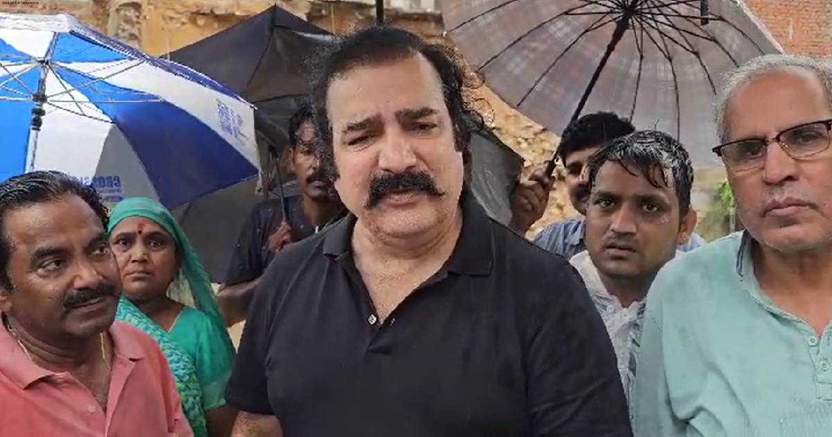 Minister Khachariyawas takes swift action after heavy rains, urges safety measures amidst damages in Jaipur